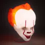 Candeeiro de mesa Paladone máscara luminosa PP11207ITV2 Pennywise LED, candeeiro temático em forma de máscara