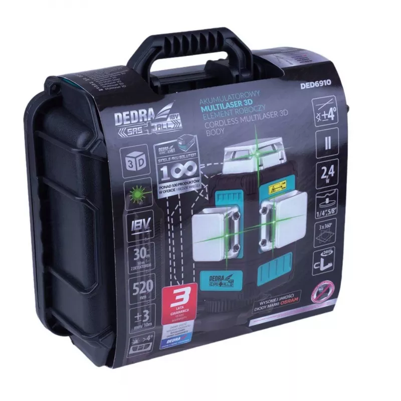 DEDRA DED6910 nível a laser