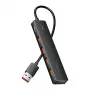 Hub multiporta 5 em 1 Vention CHOBB USB 3.2 Gen 2 — 5 portas (4× USB 3.2 Gen 2 Type-A, 1× USB 3.2 Gen 1 Type-A), 0,15 m, ABS, preto
