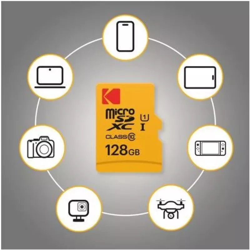 Cartão microSDXC Emtec EKMSDM128GXC10K 128 GB