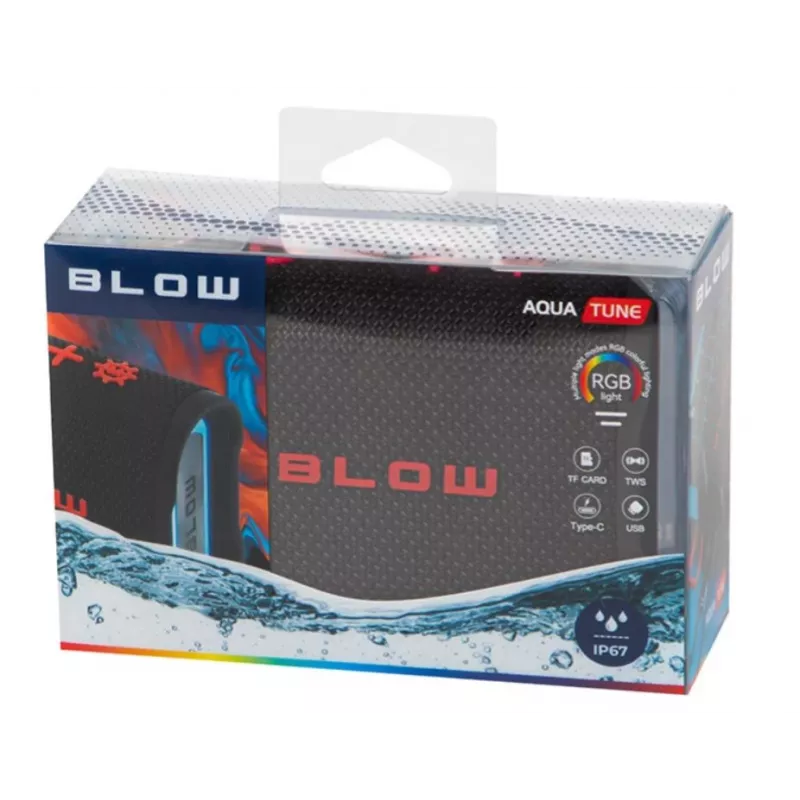 Coluna Bluetooth AQUA TUNE IP67