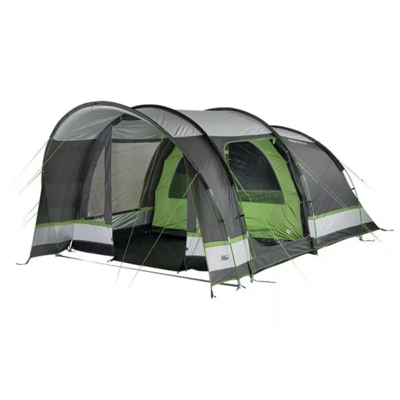Tenda de cúpula High Peak Brixen 5.0 5 pessoas preto, verde, cinzento