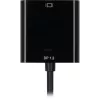 Conversor DisplayPort 1.2 > DVI24+1, cabo preto, 15 cm