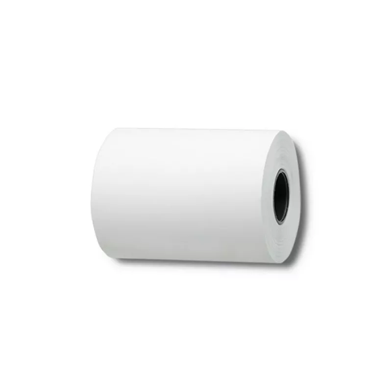 Qoltec 51896 rolo de papel térmico 57 x 20, 55 g/m², sem BPA, 10 unid.