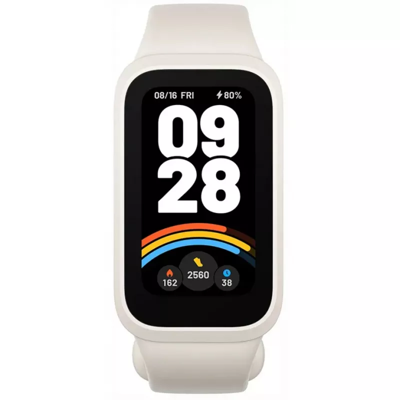 Monitor de atividade de pulso Xiaomi Smart Band 9 Active Beige White