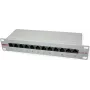 ROTRONIC-SECOMP Roline - Painel de patch - CAT 6a - RJ-45 X 12 - Cinzento - 1U - 25,4 cm (10