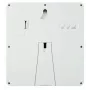 Geemarc Viso 5 relógio controlado por rádio com moldura de fotografias, branco