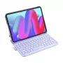 Inateck BK2007 Teclado para iPad com touchpad, QWERTZ, roxo