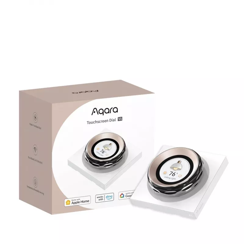 AQARA Touchscreen Dial V1 (DS-K01D) - botão rotativo com ecrã