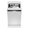 Amica DFM41E6qWMG máquina de lavar loiça de instalação livre, 10 conjuntos, 6 programas, 49 dB, classe energética E, branca