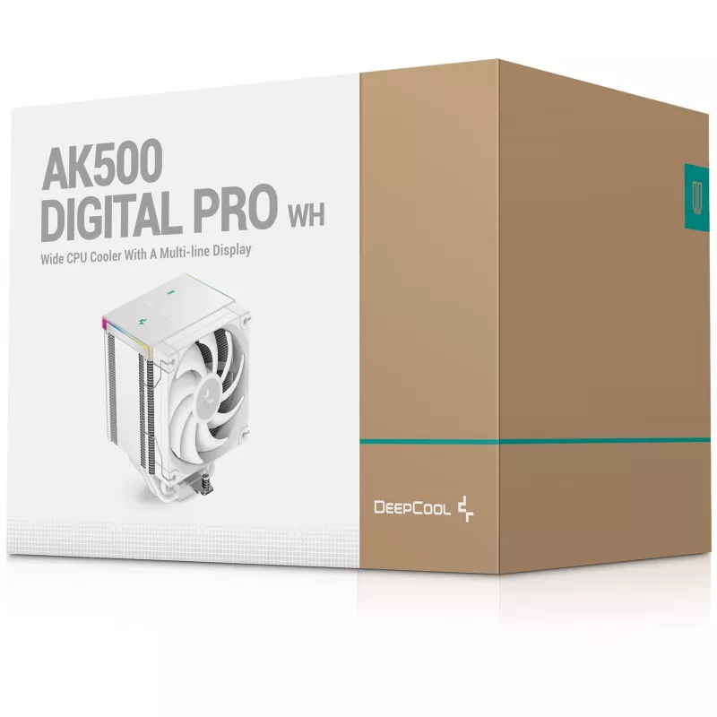 Arrefecimento DeepCool AK500 DIGITAL PRO WH (R-AK500-WHAPMN-G)