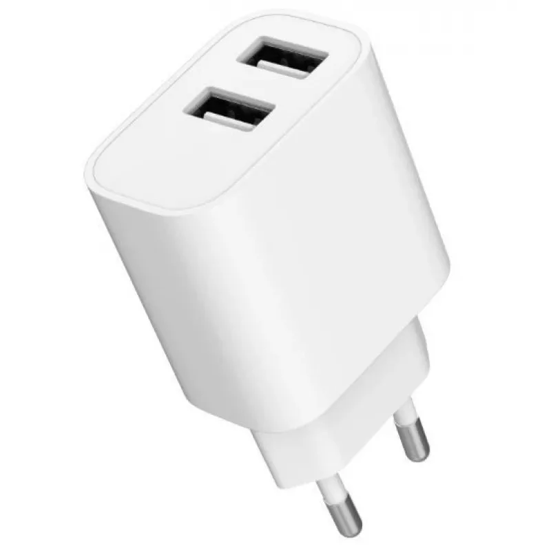 carregador Gembird TA-UC-2A12-01 interior AC 2.4A 2 USB branco