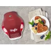 Beper BT.603Y Party Line máquina de waffles, placa antiaderente de 18 cm