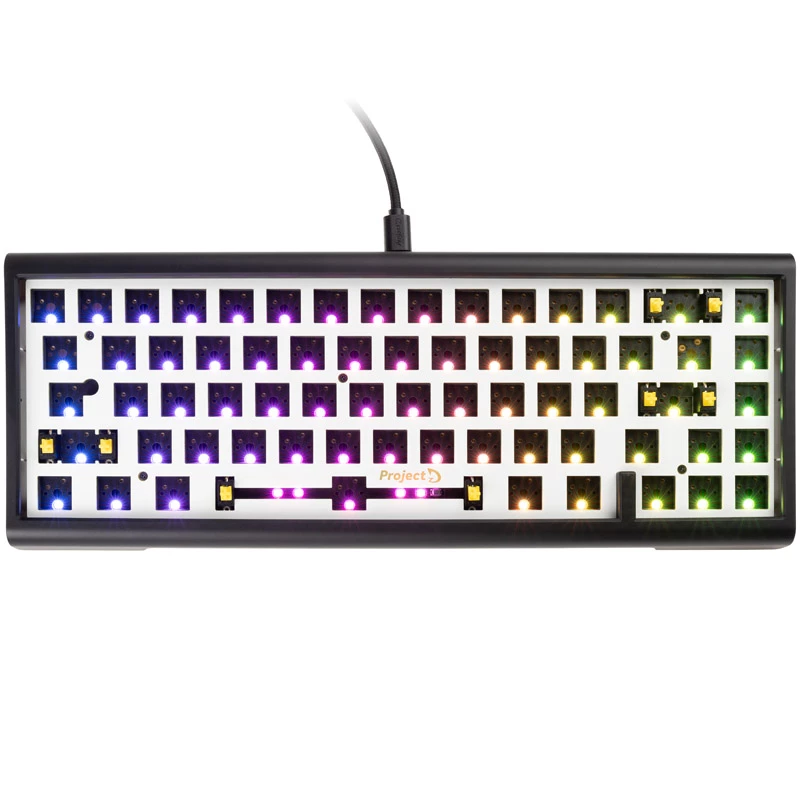 Ducky Tinker65 teclado gaming USB US English preto