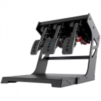 Conjunto de pedais Simagic P1000i-RS invertido preto – travão Load-Cell, três pedais