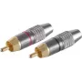 shiverpeaks BS52024-SET conector de cabo RCA cinzento (BS52024-SET)