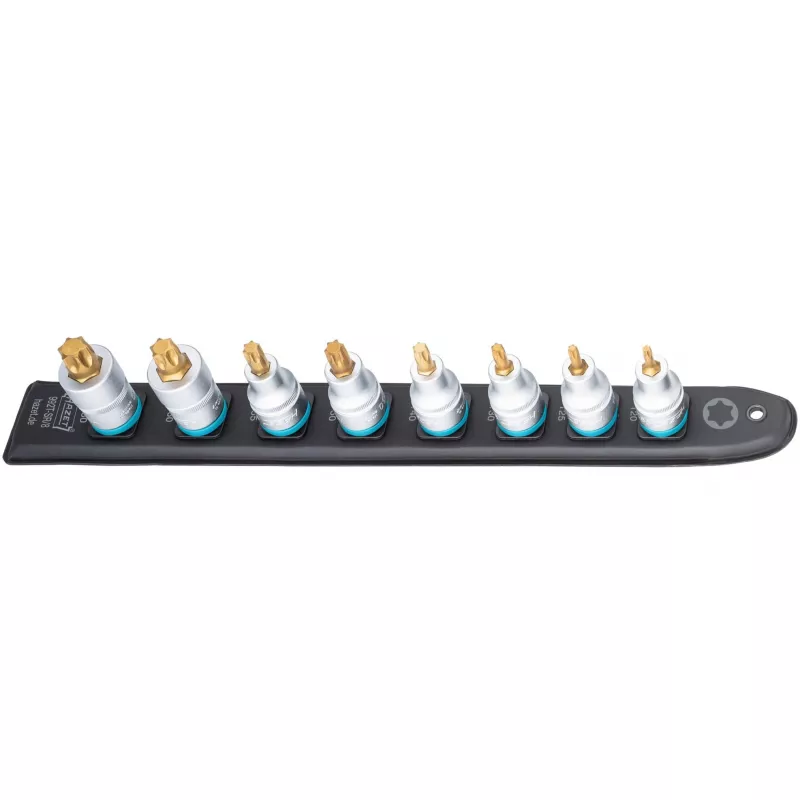 Hazet SmartRail 992T-SR/8 jogo de chaves de caixa Torx de 1/2
