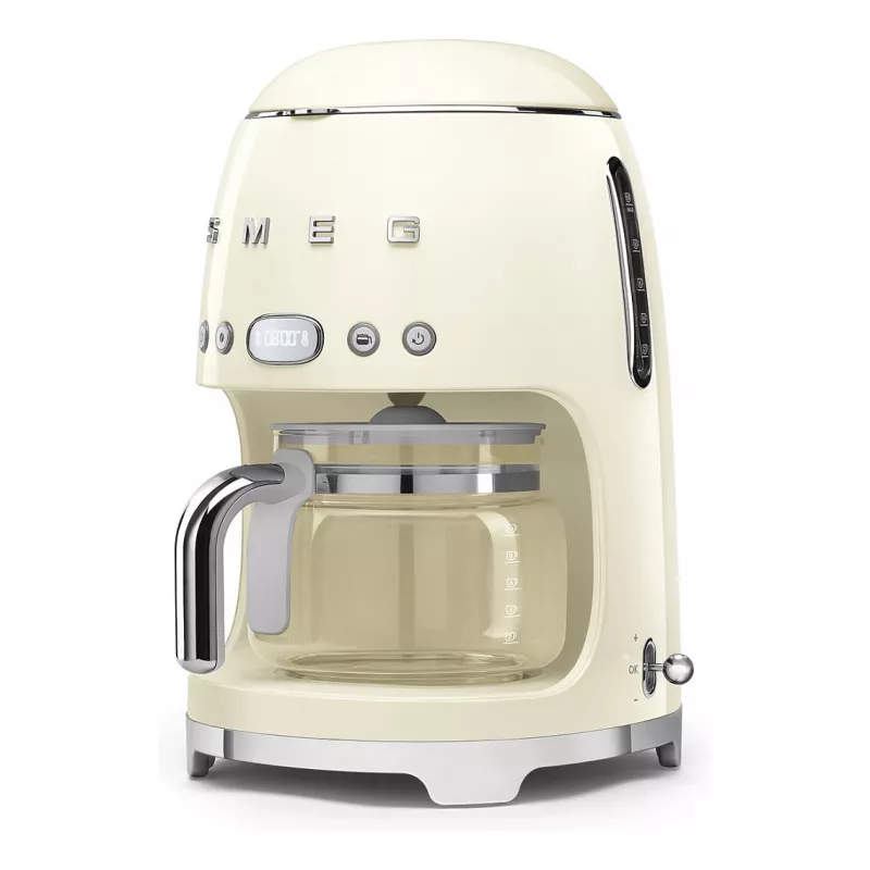 Smeg 50's Style DCF02CREU Máquina de café 1,25 litros creme