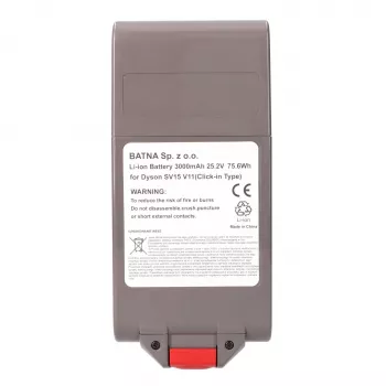 Bateria de substituição para Dyson V11 25,2V 3000mAh da Extralink