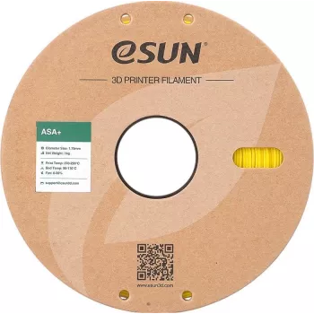 ASA 1,75mm AMARELO 1kg ESUN 3D-FILAMENT com rolo de papel (ASA)