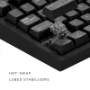 Teclado gaming Dark Project ALU81A Terra Nova, ISO, preto