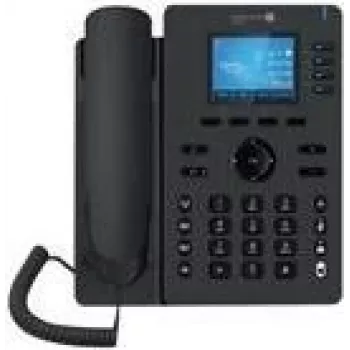 ALCATEL-LUCENT ENTERPRISE ALE-3 Dual Port Gigabit Ethernet Basic SIP DeskPhone sem cabo de rede (3MK27017AA)