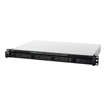 Synology RackStation RS422+ Servidor NAS/Armazenamento Rack (1U) Ryzen Embedded R1600 2 GB DDR4 DSM Preto