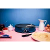 Máquina de crepes JATA JECR1000 1200 W preto azul 30 cm