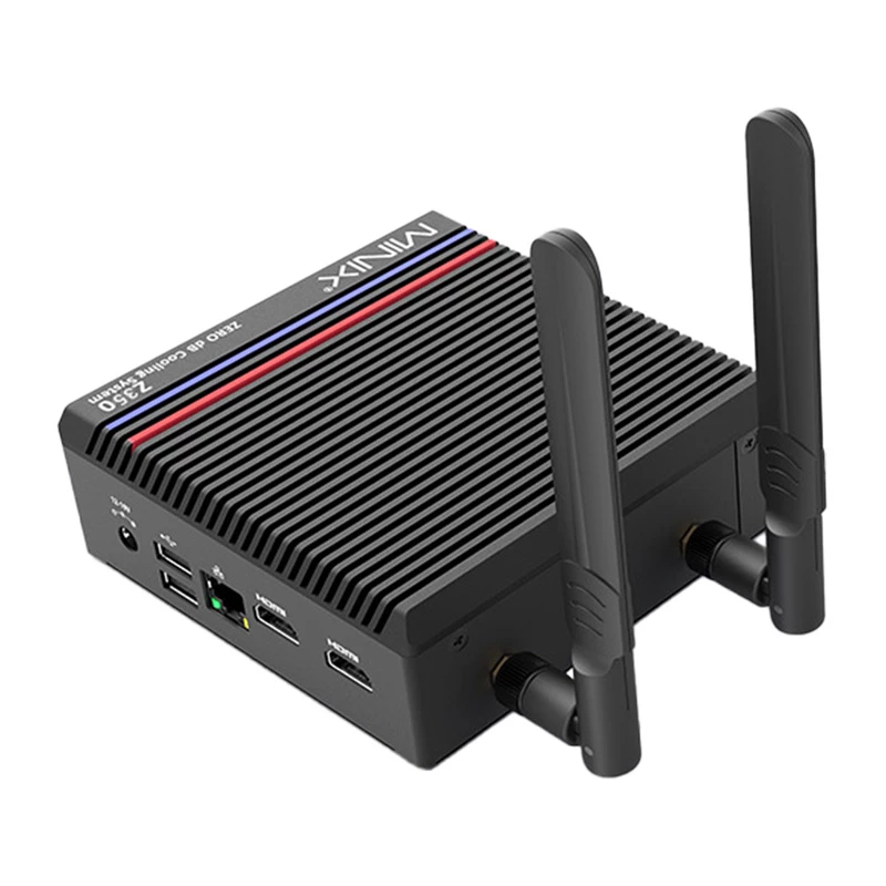 Mini PC MiniX Z350 N350 16GB RAM 512GB SSD desktop compacto