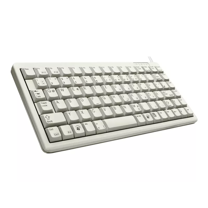Cherry G84-4100 teclado compacto, cinzento claro, USB/PS/2
