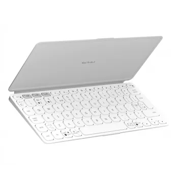 Teclado Logitech Keys-To-Go 2 Universal Bluetooth QWERTY US International Branco