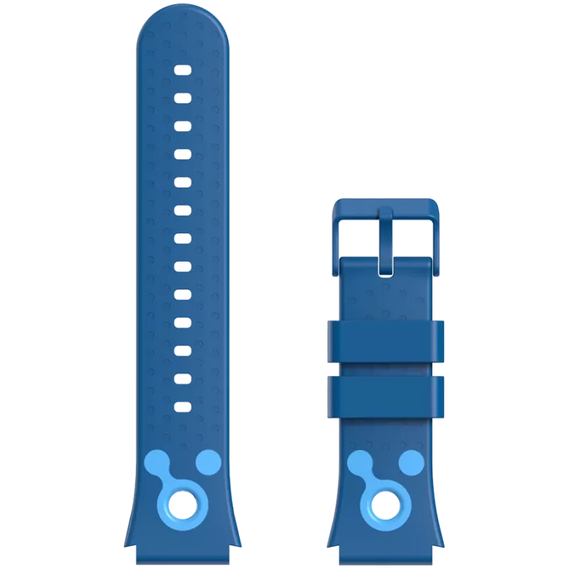 Relógio infantil Canyon ZEFIR KW-49 E-SIM 4G GPS WiFi Vídeo Música Jogos Aprender inglês, azul
