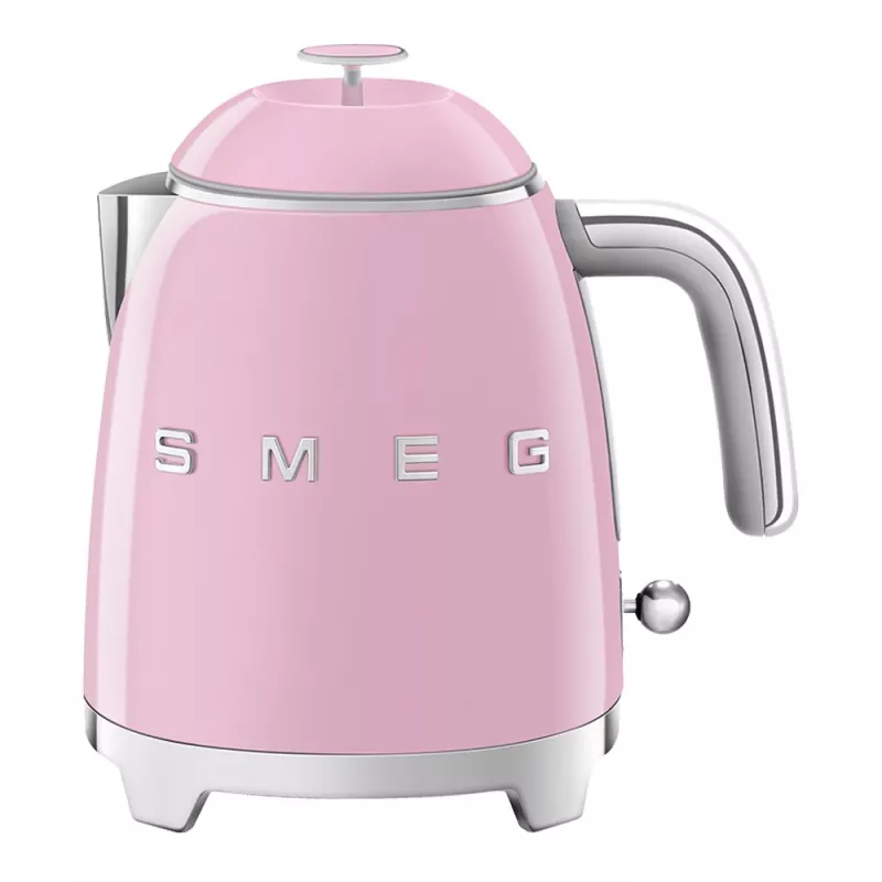 Chaleira elétrica Smeg 0,8 L 1400 W rosa