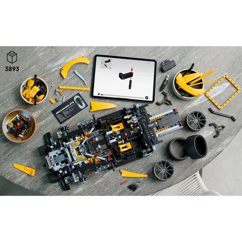 LEGO Technic 42172 McLaren P1 conjunto de carro modelo para adultos