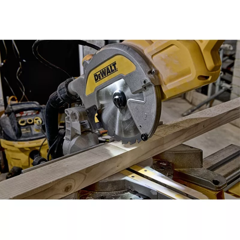 Serra de corte e esquadria DeWALT DWS777-QS 6300 rpm 1800 W