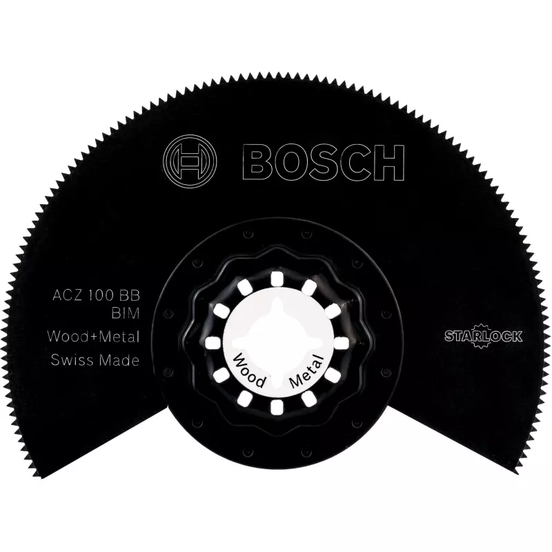 Lâmina de serra segmentada Bosch Professional ACZ 100 BB, 100 mm, bimetal (BIM), pack de 10