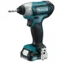 Makita TD110DSMJ - Chave de impacto - Bateria - Sextavado de 1/4 polegadas - 110 N·m - 2 baterias - 10,8 V