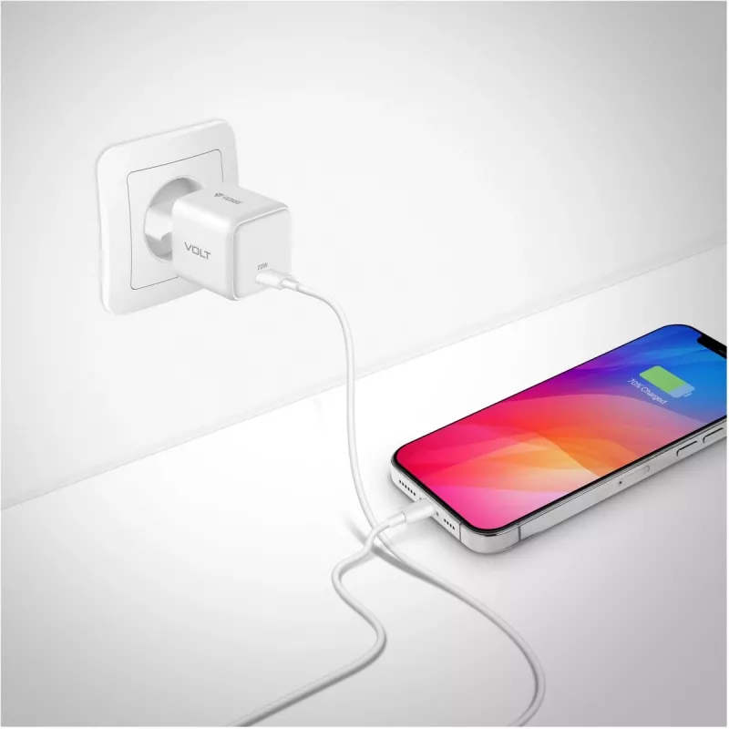 Fonte de alimentação USB‑C YENKEE YAC G20 20W 3A Power Delivery