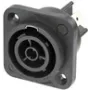 Neutrik NAC3FPX-TOP - preto - poliamida - aço inoxidável - cobre - liga de cobre - IP65 - 2,5 mm² (NAC3FPX-TOP)