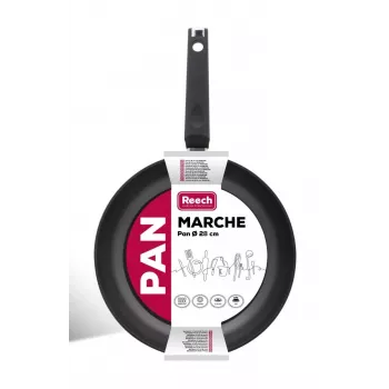 Frigideira de alumínio com revestimento antiaderente LP1003 MARCHE 28 cm preto