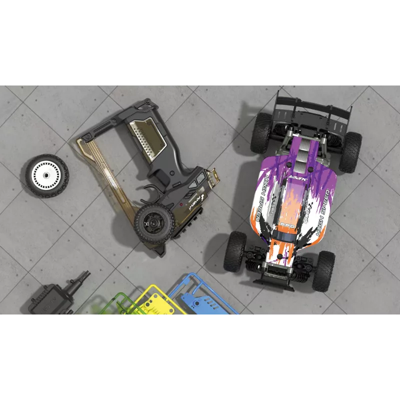 Buggy Amewi CoolRC DIY Race Buggy 2WD 1:18 motor elétrico 8+