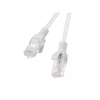 Cabo de rede LANBERG RJ-45 Cat5e PCU5-10CC-3000-S, 30 m, U/UTP, condutor CCA, bainha PVC, 26 AWG, branco