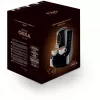 Okka Elite, Cafeteira de moca preta/cobre, modelo 2025
