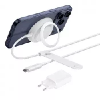 Carregador sem fios para smartphone Belkin WIA014kqWH – alimentação USB para interiores, branco