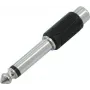 Adaptador de áudio Omnitronic 30226150 – 10× RCA (fêmea) para 3,5 mm TS (macho)