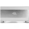 OWC Mercury Elite Pro Dual branco – caixa externa para 2 discos SATA de 3,5 polegadas, RAID 0/1/SPAN, USB Type-B