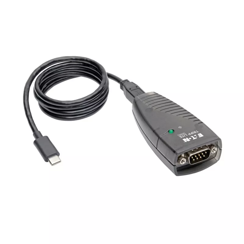 Adaptador Tripp USB-C para série (DB9) - Keyspan, alta velocidade (macho/macho)