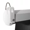 Tela de projeção SBOX PSM-100-2 180×180 cm manual para montagem na parede/teto