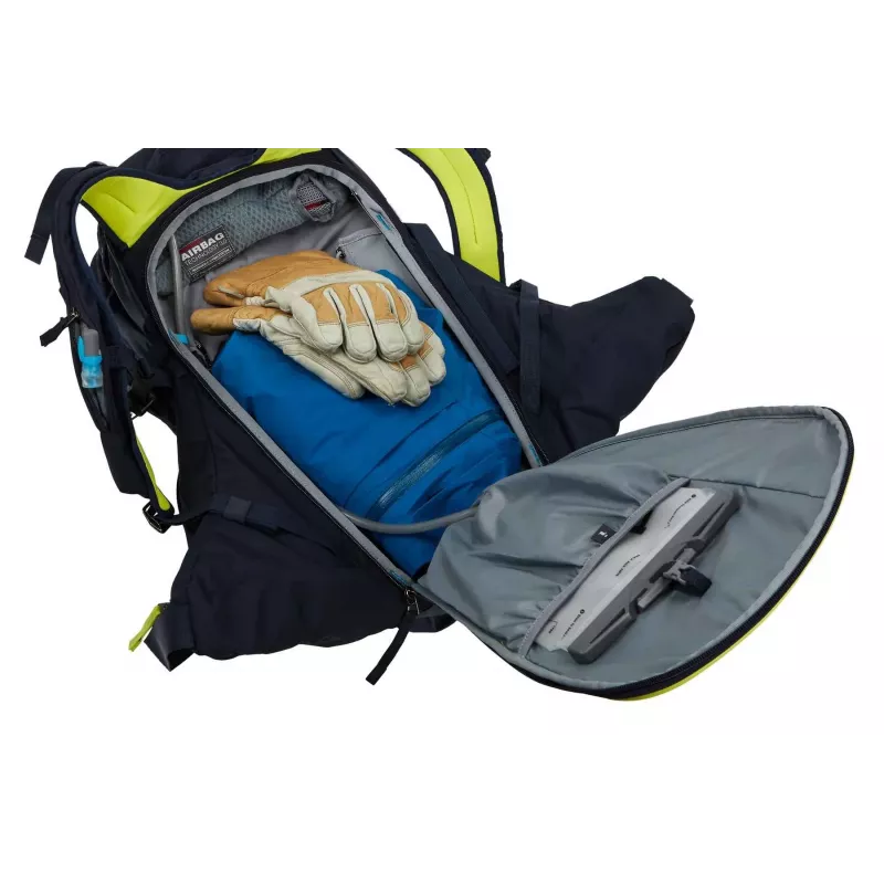 Mochila de esqui e snowboard Thule 3610 Upslope 35L Removable Airbag 3.0 Ready Lime Punch