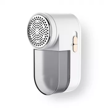 Máquina de tirar borbotos ESPERANZA ECS010, removedor de borbotos elétrico compacto, 6 lâminas, aço inoxidável, cabeça Ø5,3 cm, recarregável 485 mAh, 60 min de autonomia, branco